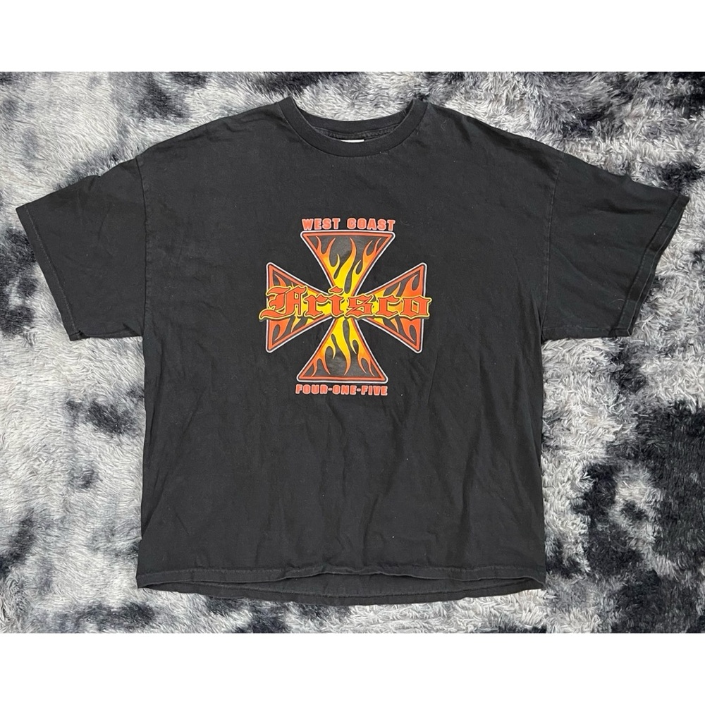 Tennessee River West Coast Frisco 415 Black T-Shirt
